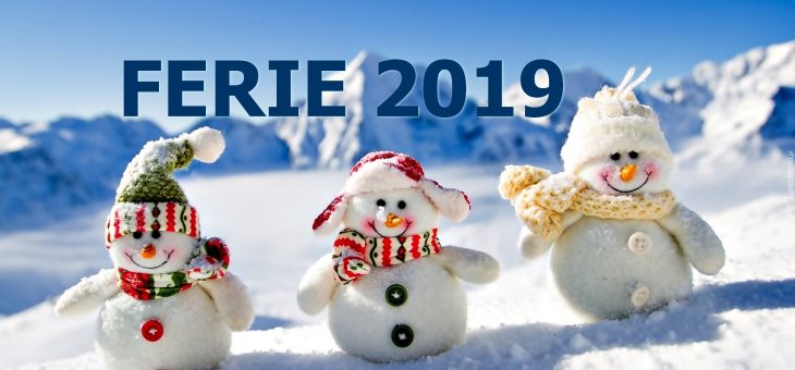 FERIE 2019
